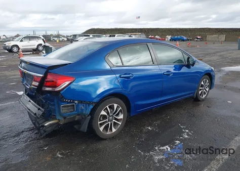 2015 Honda Civic Ex из США, поврежденный, VIN 19XFB2F8XFE035271